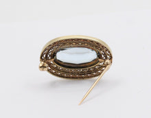 Load image into Gallery viewer, Edwardian Natural Aquamarine Ladies Brooch Pin