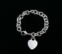 Load image into Gallery viewer, Tiffany & Co Sterling Silver Classic Heart Tag Bracelet