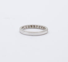 Load image into Gallery viewer, Vintage 14K Gold Half Eternity Ring, Wedding Band.