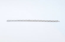 Load image into Gallery viewer, Art Deco Ladies 14K White Gold Diamond Sapphires Bracelet