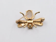 Load image into Gallery viewer, Vintage 14K Yellow Gold Opal Bee Brooch