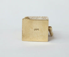 Load image into Gallery viewer, Vintage 14K Yellow Gold Movable Slot Machine Charm Pendant