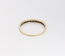 Load image into Gallery viewer, Vintage 14K Yellow Gold Diamond Wedding Band