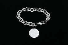 Load image into Gallery viewer, Tiffany and Co Oval Link 925 Sterling Silver Charm Bracelet