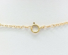 Load image into Gallery viewer, Vintage 14K Yellow Gold Peridot Pearl Necklace