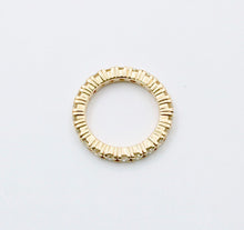 Load image into Gallery viewer, Vintage 14K Yellow Gold Diamond Eternity Ring Band