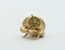 Load image into Gallery viewer, Vintage 10K Yellow Gold Rotary Phone Charm