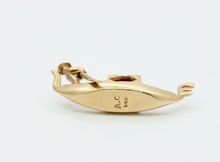 Load image into Gallery viewer, Vintage 14K Yellow Gold Gondola Charm