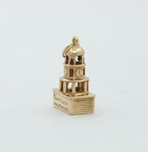 Load image into Gallery viewer, Vintage 10K Yellow Gold Town Clock Charm