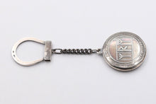 Load image into Gallery viewer, Russian FOB Key Chain Travel Amulet 925 Sterling Silver