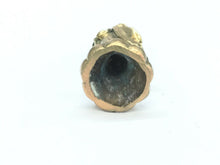 Load image into Gallery viewer, Vintage Guan Yin Holding Baby Brass Statue