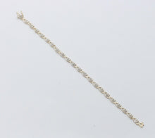 Load image into Gallery viewer, Vintage Ladies Tennis Bracelet Diamonds 10K Yellow Gold
