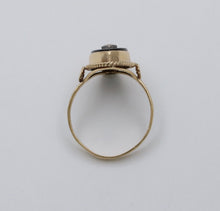 Load image into Gallery viewer, Antique Art Deco Marquise Onyx Diamond Ring