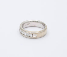 Load image into Gallery viewer, Vintage .97 carats Diamond Half Eternity Wedding Ring Band