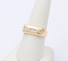 Load image into Gallery viewer, Vintage 14K Yellow Gold Diamond Ring Band
