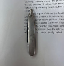 Load image into Gallery viewer, Vintage Sterling Silver Pocket Knife Pendant