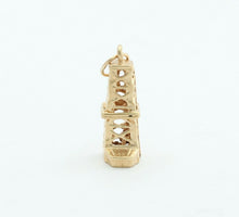 Load image into Gallery viewer, Vintage 14K Yellow Gold Oil Rig Charm