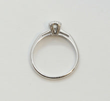 Load image into Gallery viewer, Art Deco Diamond 14K White Gold Engagement Ring