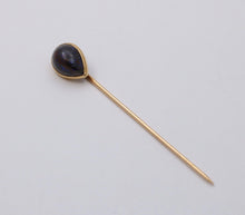 Load image into Gallery viewer, Victorian Boulder Opal 14K Yellow Gold Stick Pin