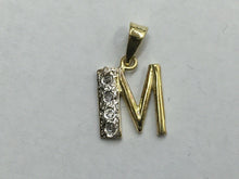 Load image into Gallery viewer, Cute Vintage "M" Pendant