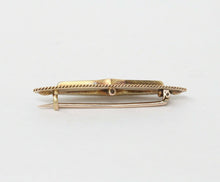 Load image into Gallery viewer, Victorian English 15K Yellow Gold Diamond Brooch