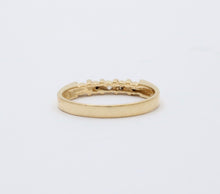 Load image into Gallery viewer, Vintage 18K Yellow Gold Diamond Band, Wedding Band.