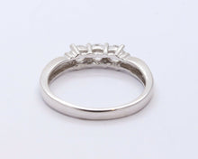 Load image into Gallery viewer, Ladies Vintage Diamonds 10K White Gold Wedding Band