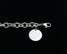 Load image into Gallery viewer, Tiffany and Co Oval Link 925 Sterling Silver Charm Bracelet