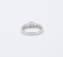 Load image into Gallery viewer, Vintage Diamonds 14K White Gold Wedding Ring