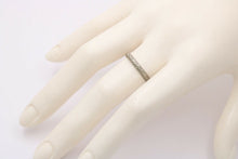 Load image into Gallery viewer, Art Deco Flower Blossom 18K White Gold Wedding Band Ring