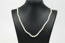 Load image into Gallery viewer, Vintage 14K Yellow Gold Pearl Strand Necklace