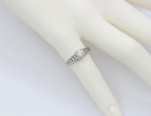 Load image into Gallery viewer, 14K White Gold 0.50 Center Diamond Engagement Ring