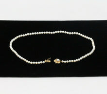 Load image into Gallery viewer, Vintage 14K Yellow Gold Pearl Strand Necklace
