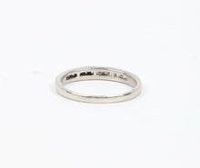 Load image into Gallery viewer, Vintage Platinum Diamond Wedding Band  Ring