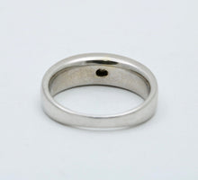 Load image into Gallery viewer, Vintage Round Baguette Cut Diamond 14K White Gold Ring