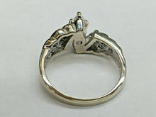 Load image into Gallery viewer, Vintage Ladies Diamonds 14K White Gold Engagement Ring