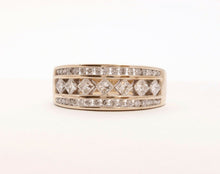 Load image into Gallery viewer, Vintage Ladies Diamonds 14K Yellow Gold Wedding Band