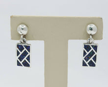 Load image into Gallery viewer, Vintage Hencho En Mexico Silver Earrings
