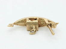Load image into Gallery viewer, Vintage 14K Yellow Gold Gondola Charm