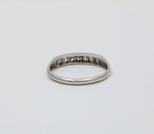 Load image into Gallery viewer, Vintage Diamonds Platinum Wedding Band