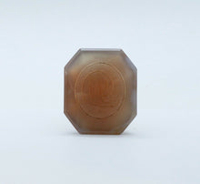 Load image into Gallery viewer, Look!! Beautiful!!! Victorian Edwardian Agate 14K Yellow Gold FOB Pendant Charm