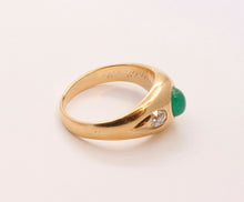 Load image into Gallery viewer, Vintage Ladies 14k Yellow Gold Diamonds Anniversary Wedding Band