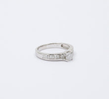 Load image into Gallery viewer, Vintage Diamonds 14K White Gold Wedding Ring
