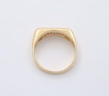 Load image into Gallery viewer, Vintage 14K Yellow Gold Diamond Ring Band