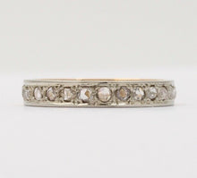 Load image into Gallery viewer, Vintage Emerald Cut Rubies 14K Yellow Gold Wedding Band