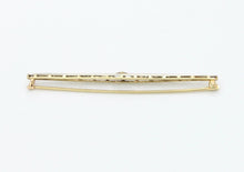 Load image into Gallery viewer, Art Deco 14K White Gold Diamond Filigree Brooch