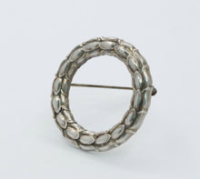 Load image into Gallery viewer, Vintage Silver Georg Jensen Sterling Harebell Flower Circle Pin