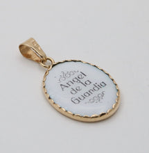 Load image into Gallery viewer, Vintage Angel Pendant Charm 10K Yellow Gold