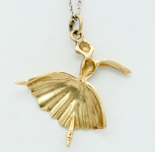 Load image into Gallery viewer, Vintage 14K Yellow Gold Ballerina Charm