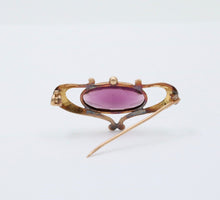 Load image into Gallery viewer, Art Nouveau 10K Gold Forget Me Not Brooch. Pin